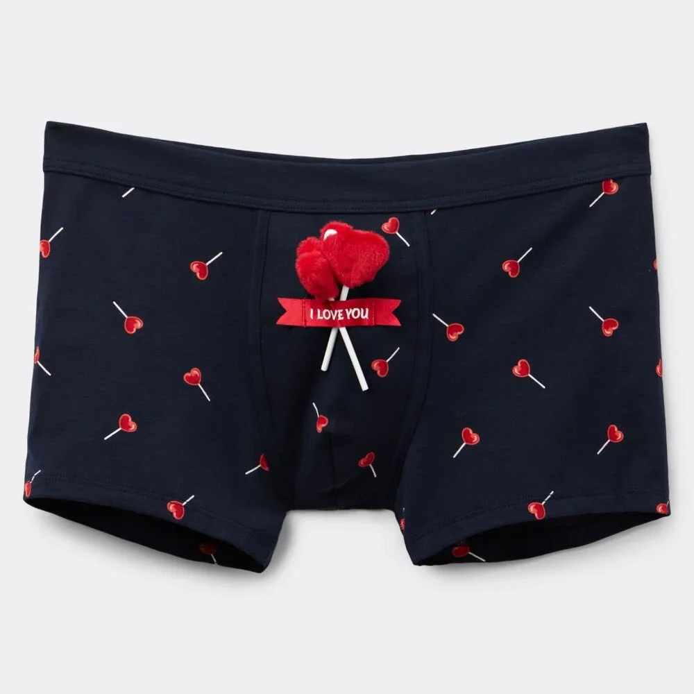 Intimissimi Heart Lollipops Plush Toy Superior Cotton Boxers